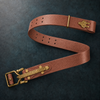 Handmade Littleton Cavalry Mens Leather Belt Man Outfit Belt