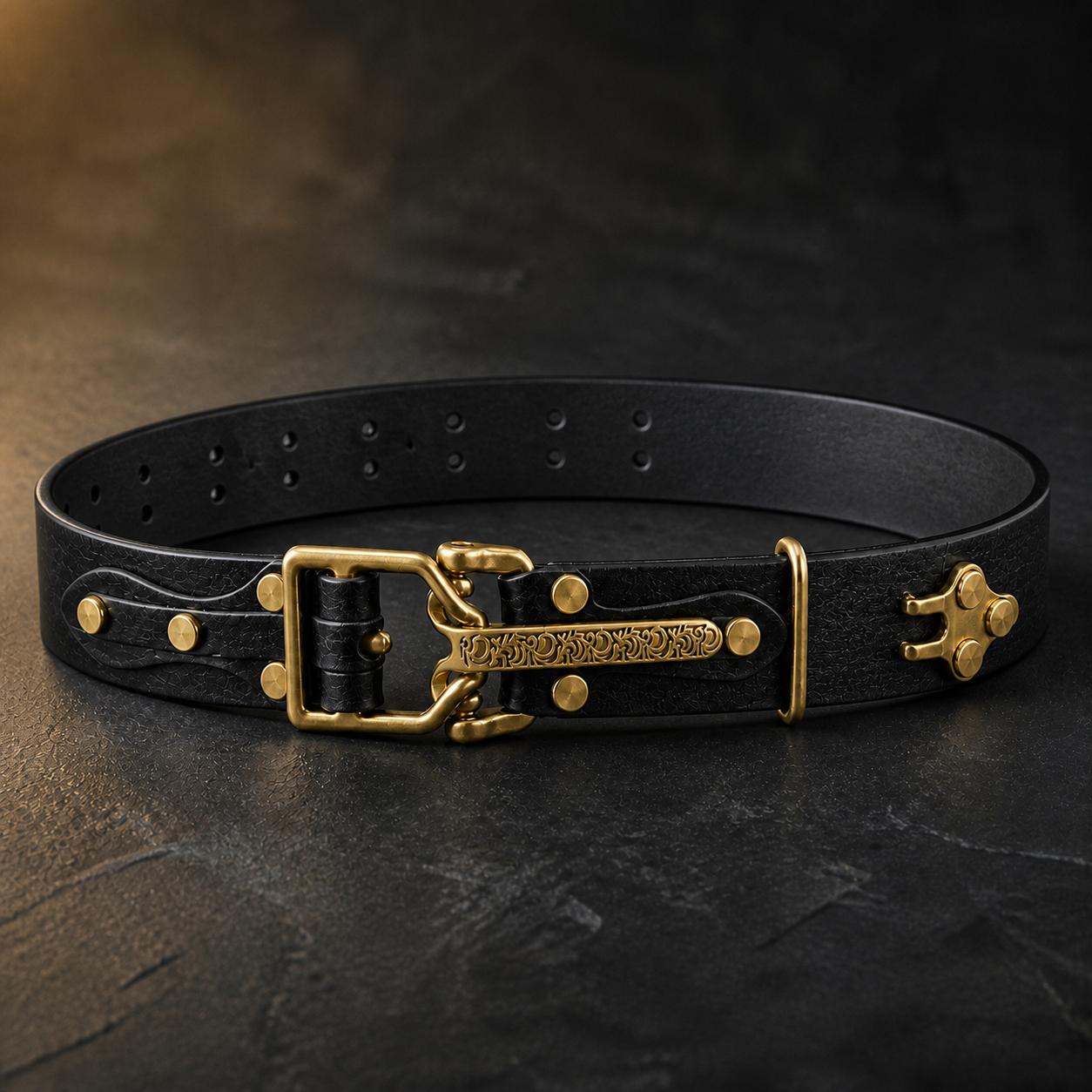 Handmade Littleton Cavalry Mens Leather Belt Man Outfit Belt