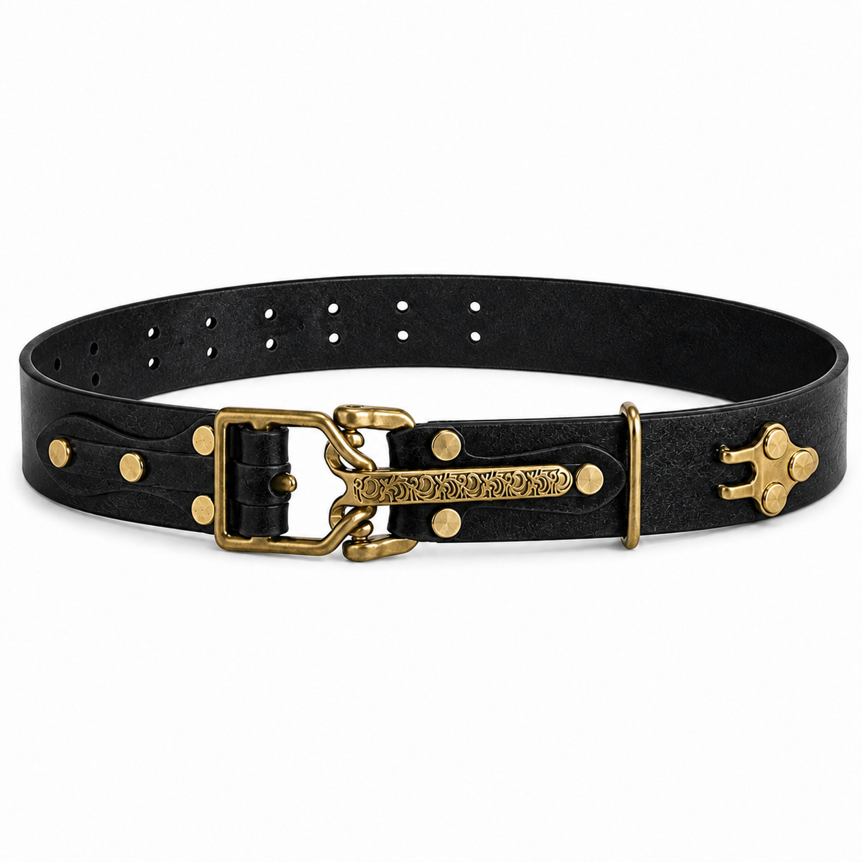 Handmade Littleton Cavalry Mens Leather Belt Man Outfit Belt