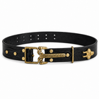 Handmade Littleton Cavalry Mens Leather Belt Man Outfit Belt