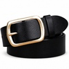 Men's Full-Grain Leather Pin Buckle Belt