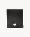 Slim Leather Wallet with Pen Slot – Handcrafted Full-Grain EDC Wallet