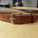 Ladies Handmade Leather Belt, 100% Full Grain Genuine Leather, Non-Layered, English Bridle Leather, Leather Belt Lady, Womens Leather Belt
