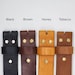 100% Full Grain Cowhide Interchangeable Replacement Leather Belt Strap - 1.5 inch wide