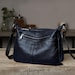 Women's Genuine Cowhide Leather Bag: Ladies Classic Leather Shoulder Bag