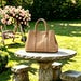 Handmade Leather Tote Bag Women, Full Grain Cowhide Shoulder Bag,Large Capacity Crossbody Purse,Womens Work Handbag,The perfect gift for her