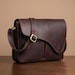 Personalized Handmade Buffalo Leather Crossbody Bag | Top Grain Leather Messenger Purse | Vintage Shoulder Satchel Gift for Women Men | HLC