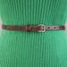 Thin Belts For Dresses Leather Skinny Belt