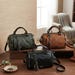Vintage Style Barrel Crossbody Bag with Tassel Detail – Casual Leather Handbag for Women, Rustic Shoulder Purse, Everyday Tote Timeless Gift