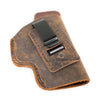 CZ P-10c Leather Holster - SOFT Leather Inside the Waistband (IWB) Concealed Carry Holster- 100% Water Buffalo Leather - Made in U.S.A.