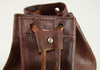 HANDMADE Leather Backpack Shoulder Bag, Moroccan Drawstring Bag, Duffel Bag, Gym Bag, Bucket Bag
