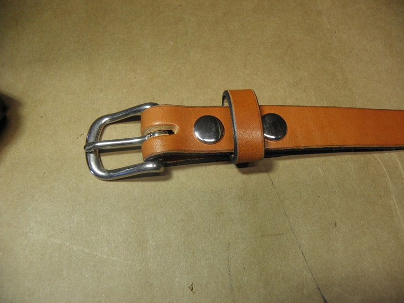 Ladies Handmade Leather Belt, 100% Full Grain Genuine Leather, Non-Layered, English Bridle Leather, Leather Belt Lady, Womens Leather Belt