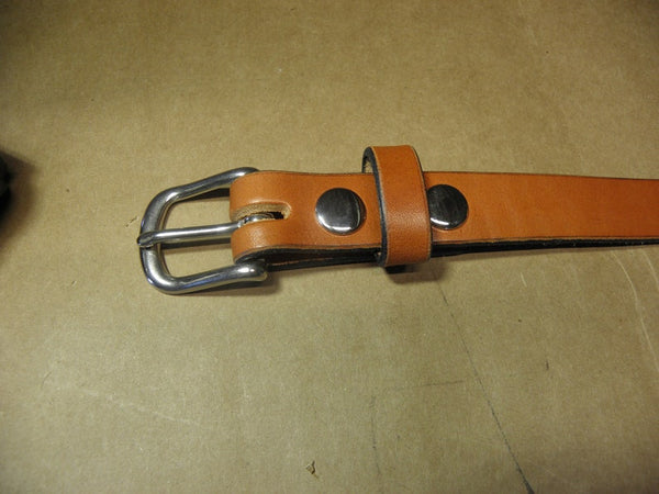 Ladies Handmade Leather Belt, 100% Full Grain Genuine Leather, Non-Layered, English Bridle Leather, Leather Belt Lady, Womens Leather Belt