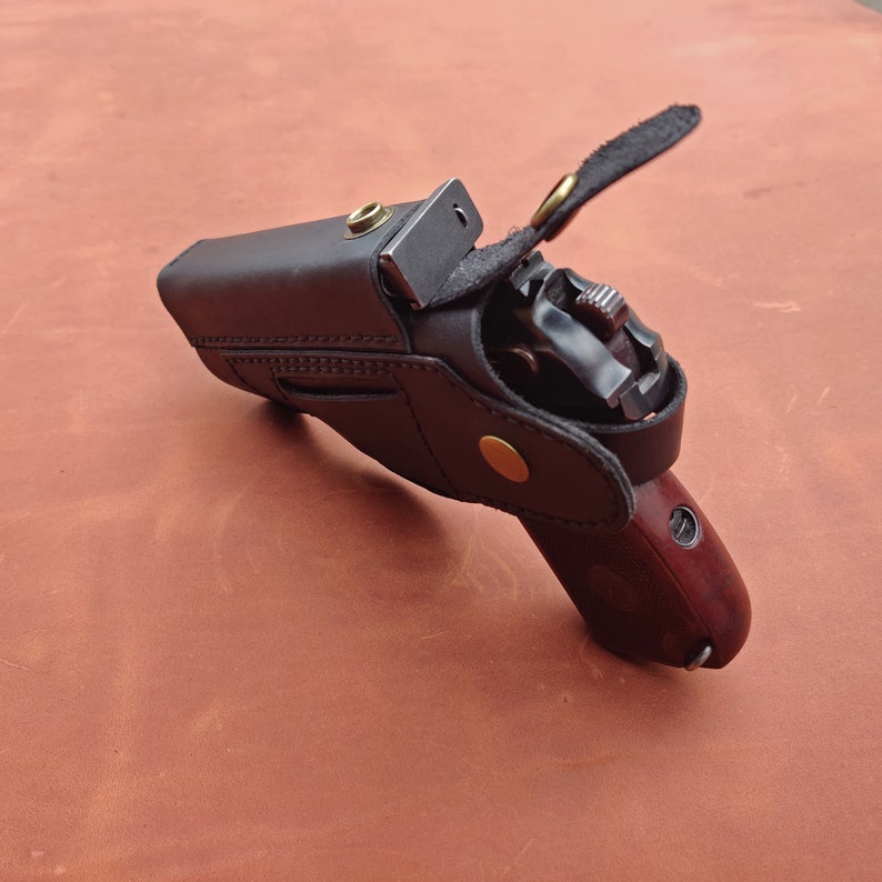 Leather Pistolet Makarov Holster Belt Carry PM Holster