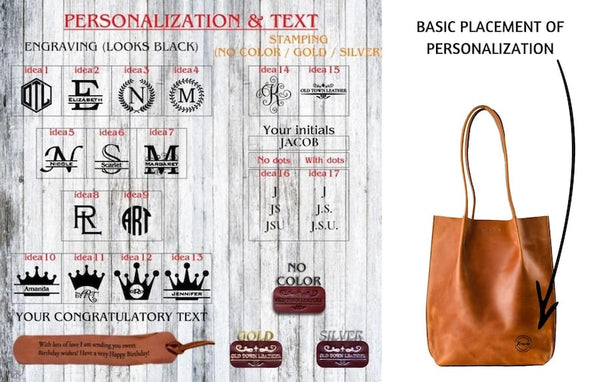 Tote leather bag, Cognac leather tote, Leather tote bag, Small tote bag, Woman shoulder bag, Gift for woman, Leather shopping bag, Gift