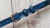 Handmade Italian Leather Belt: Women's Dress Belt, Floral Tooled, 1 inch