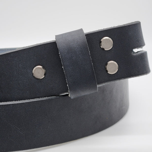 100% Full Grain Cowhide Interchangeable Replacement Leather Belt Strap - 1.5 inch wide