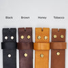 100% Full Grain Cowhide Interchangeable Replacement Leather Belt Strap - 1.5 inch wide