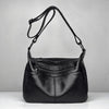 Women's Genuine Cowhide Leather Bag: Ladies Classic Leather Shoulder Bag