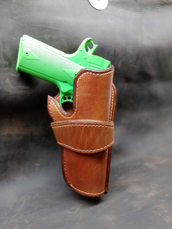 1911 Wild Bunch Style Leather Holster