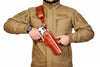 Premium Leather Chest Holster For Desert Eagle