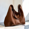 Women’s Leather Hand Bag | Leather Shoulder Tote Purse | Trendy Commuter Large Capacity Handbag | Casual Everyday Fashion Bag For Women