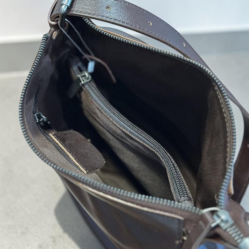 Genuine Leather Cowhide Tote Bag For Women, First Layer Cowhide Crossbody Purse, Casual Light Everyday Handbag, Leather Shoulder Bag Womens