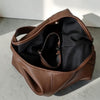 Women’s Leather Hand Bag | Leather Shoulder Tote Purse | Trendy Commuter Large Capacity Handbag | Casual Everyday Fashion Bag For Women