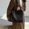 Women’s Leather Hand Bag | Leather Shoulder Tote Purse | Trendy Commuter Large Capacity Handbag | Casual Everyday Fashion Bag For Women