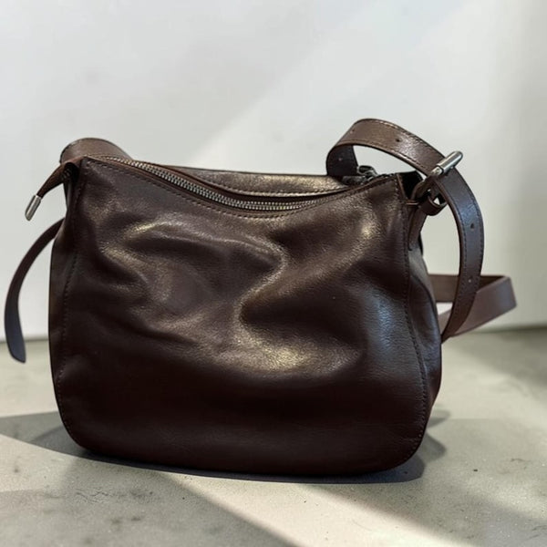 Genuine Leather Cowhide Tote Bag For Women, First Layer Cowhide Crossbody Purse, Casual Light Everyday Handbag, Leather Shoulder Bag Womens