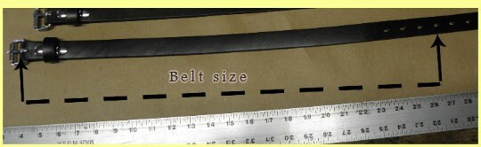 Stitched Traditional Buckle Handmade Leather Belt, 100% Full Grain Genuine Leather, Non-Layered, English Bridle Leather, Leather Belt Men