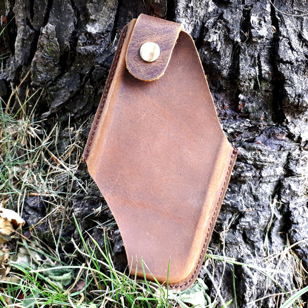 Phone leather holster, smartphone custom belt case, engraved cell phone holster, iPhone Belt Holder, Samsung phone holster, Belt phone case