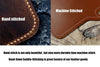 Personalized leather cell phone holster , belt clip on phone case for iPhone 17 16 15 14 13 Pro , brown leather iPhone holster Z03-IP05HS