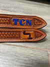 Basket Stamp Belt with Brand or initials