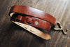 Handmade Vintage Mens Leather Belt,Vintage Handmade brass hook Trooper Leather Belt,Gifts for Him,Distressed Belt
