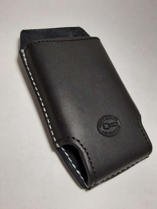 Leather Custom Phone Case No Lid/Slip Design Belt Holster Iphone Samsung