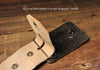 Sparrow Distressed Leather Belt | Handmade Full Grain Leather Western Belt | Vintage Bird Embossed Snap Belt