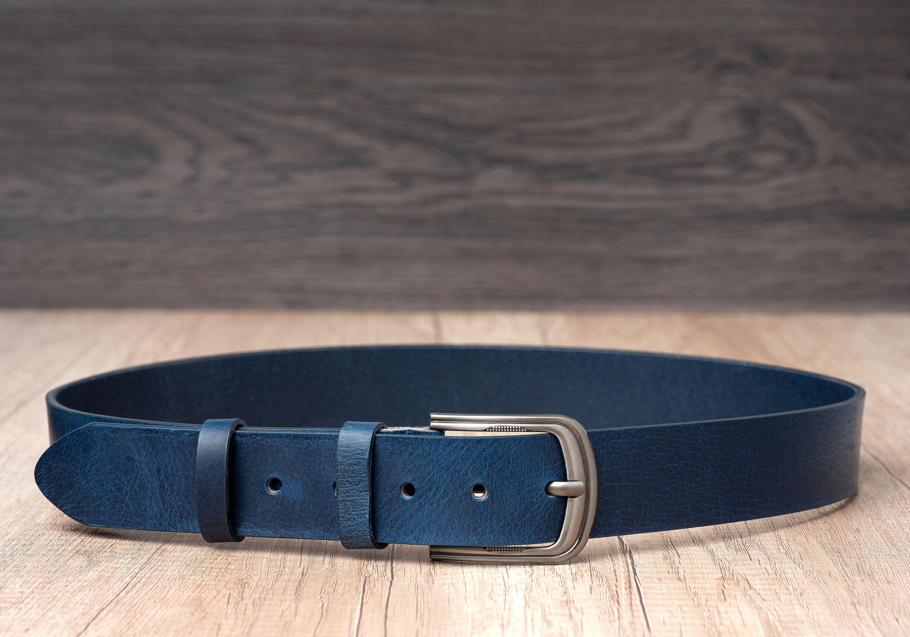 Handmade Full Grain Leather Belt – Men’s Casual Accessory