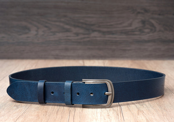 Handmade Full Grain Leather Belt – Men’s Casual Accessory