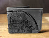 Death Star - Handmade Leather Bifold Wallet