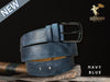Personalized Leather Belt for Anniversary - Handcrafted Custom Belt for Him, Valentines Day Gift for Husband, Unique Boyfriend Gift