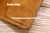 Personalized leather cell phone holster , belt clip on phone case for iPhone 17 16 15 14 13 Pro , brown leather iPhone holster Z03-IP05HS