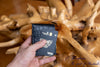 Smallest wallet, Black Alligator Wallet for Men - Minimalist Slim Design