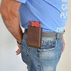 Genuine Leather Hand Stitched Cell Phone Belt Case Pouch Holster for iPhone 14 15 16 17 Pro Max Samsung Galaxy S22 S23 S24 S25 Note
