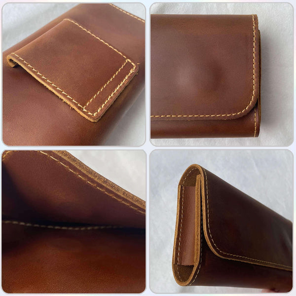 Personalized Leather Phone Holster, Belt Clip, Gift for Him