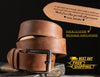 Personalized Leather Belt for Anniversary - Handcrafted Custom Belt for Him, Valentines Day Gift for Husband, Unique Boyfriend Gift