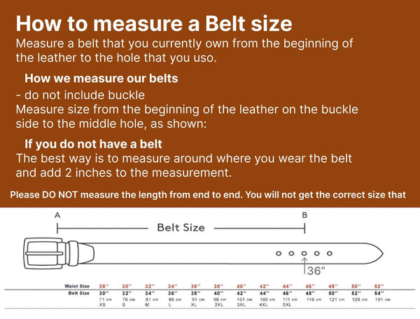 Leather Belt Without Buckle 1 1\2 Belt for your buckle | Brown leather no buckle belt | Buffalo Leather Belt for men | snap on leather belt