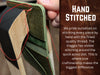 Italian Leather Flap Wallet: Minimalist Cardholder, Tap-to-Pay