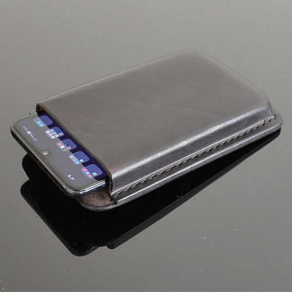 Genuine Leather Hand Stitched Cell Phone Belt Case Pouch Holster for iPhone 14 15 16 17 Pro Max Samsung Galaxy S22 S23 S24 S25 Note