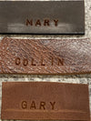 Handmade Leather Belt for Men, 1.5” Full Grain Buffalo Leather, Changeable Buckle, Made in USA